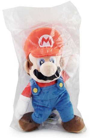 Super Mario Plush Series Plush Doll: Mario (Medium Size)