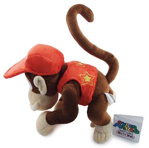 Super Mario Plush Series Plush Doll: Diddy Kong