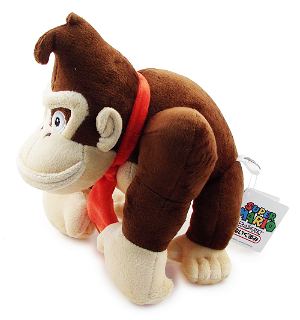 Super Mario Plush Series Plush Doll: Donkey Kong