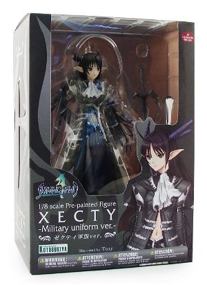 Shining Wind 1/8 Scale Pre-Painted PVC Figure: Xecty (Military Version)