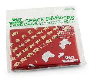 Space Invaders Card Case (Red)