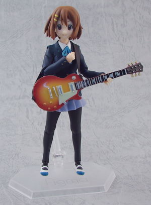 K-ON! Non Scale Pre-Painted PVC Figure: figma Hirasawa Yui (Re-run)