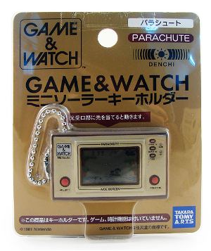 TakaraTomy Game Watch Mini Solar Key Holder: Parachute