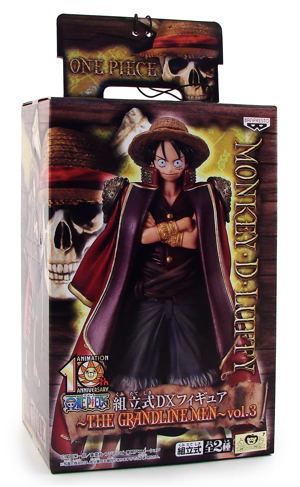 One Piece The Grandline Men Vol.3 Pre-Painted Figure: Luffy