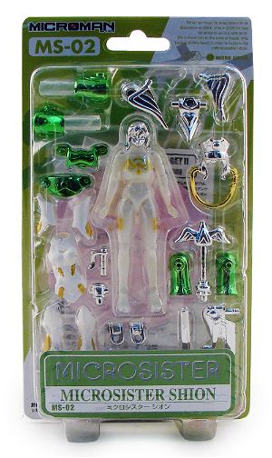 Microman Microsister Pre-Painted Action Figure: Microsister Shion MS-02