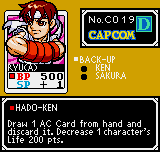 SNK vs. Capcom: Card Fighter's Clash: SNK ver. [loose]