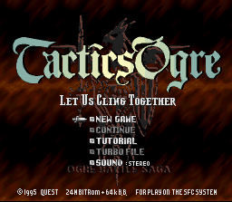 Tactics Ogre: Let Us Cling Together