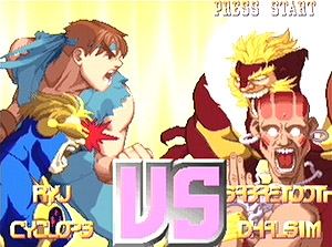 X-Men vs. Street Fighter (w/ 4MB RAM Cart)