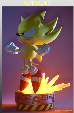 Sonic The Hedgehog - 15 inch Figure: Super Sonic Exclusive Statue