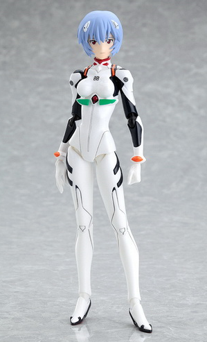 Neon Genesis Evangelion - Rebuilt of Evangelion Non Scale Pre-Painted PVC Figure: figma Ayanami Rei