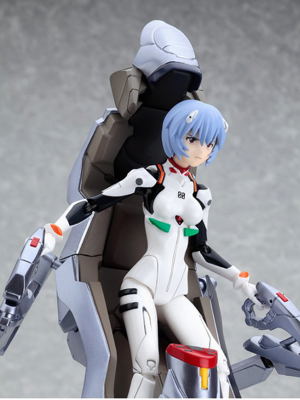 Neon Genesis Evangelion - Rebuilt of Evangelion Non Scale Pre-Painted PVC Figure: figma Ayanami Rei