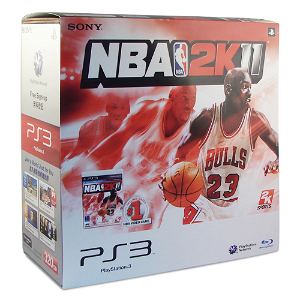 PlayStation3 Slim Console - NBA 2k11 Value Pack (HDD 320GB Black Model) - 220V