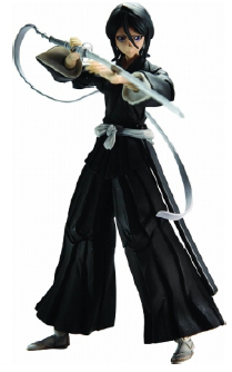 Bleach Play Arts Kai Pre-Painted Action Figure: Kuchiki Rukia