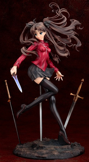 Fate/stay Night Unlimited Blade Works 1/7 Scale Pre-Painted PVC Figure: Tohsaka Rin