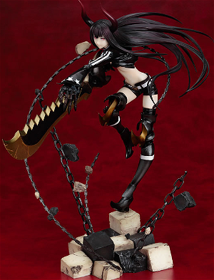Black Rock Shooter 1/8 Scale Pre-Painted PVC Figure: Black Gold Saw Animation Ver.