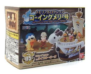 One Piece Memorial Log Ship Going Merry Pre-Painted Candy Toy