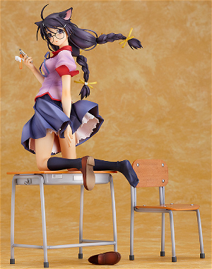 Bakemonogatari 1/8 Scale Pre-Painted PVC Figure: Hanekawa Tsubasa (Good Smile Ver.)