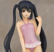 K-On! 1/7 Scale Pre-Painted PVC Figure: Nakano Azusa Swimsuit Ver.