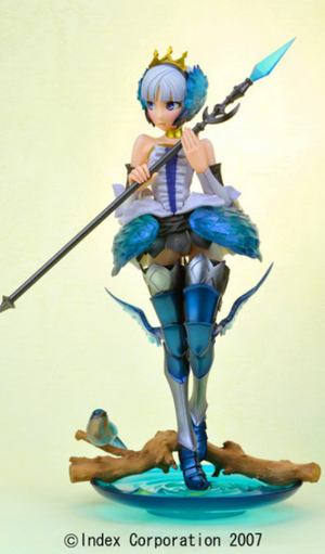 Odin Sphere SIF EX Non Scale Pre-Painted PVC Figure: Gwendolyn