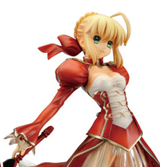 Fate/Extra 1/6 Scale Pre-Painted PVC Figure: Saber Extra Clayz Ver.