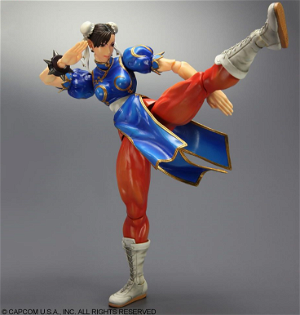 Super Street Fighter IV Play Arts Kai Non Scale Pre-Painted PVC Figure: Chun-li