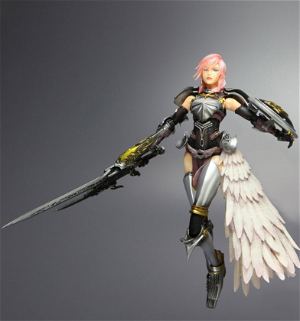 Final Fantasy XIII-2 Play Arts Kai Pre-Painted Figure: Lightning