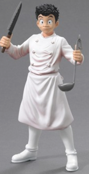 Figuax Torico Vol. 3 Non Scale Pre-Painted PVC Figure: Hotel Gourmet Chef Komatsu