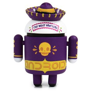 Google Android Non Scale Pre-Painted Vinyl Mini Collectible Series Special Edition: Don Pablo Calaveroid