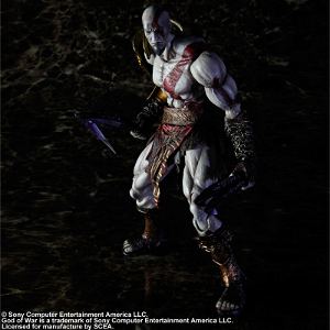 God of War III Play Arts Kai Non Scale Pre-Painted PVC Figure: Kratos