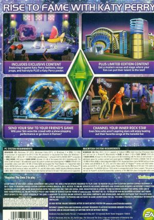 The Sims 3: Showtime (Katy Perry Collector’s Edition) (DVD-ROM)