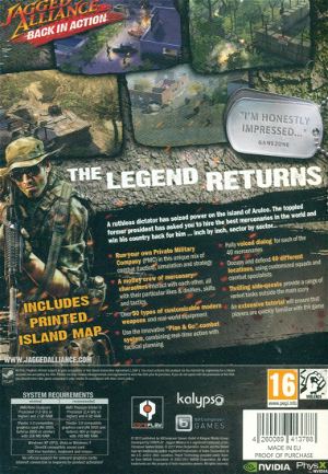 Jagged Alliance: Back in Action (DVD-ROM)