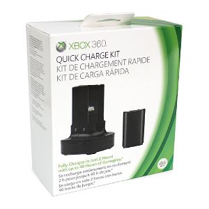 Xbox 360 Quick Charge Kit (Black)