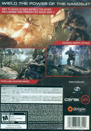 Crysis 3 (Hunter Edition) (DVD-ROM)