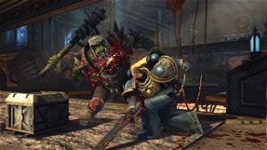 Warhammer 40,000: Space Marine Game + Golden Chainsword Weapon Code