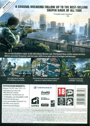 Sniper: Ghost Warrior 2 (Limited Edition) (DVD-ROM)