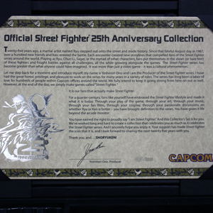 Street Fighter 25th Anniversary Collector Set