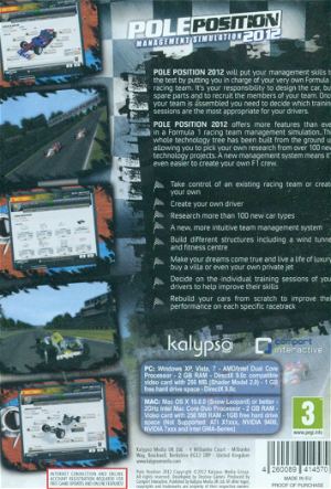 Pole Position 2012 (DVD-ROM)