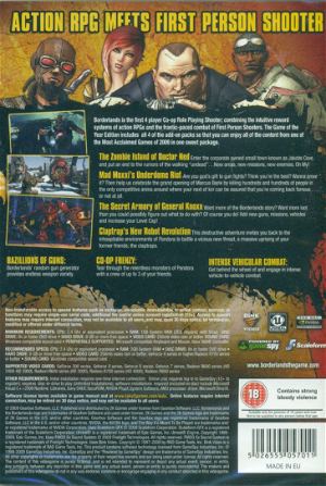 Borderlands: Game Of The Year Edition (DVD-ROM)