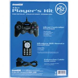 DreamGear 3-in-1 Players Kit (Black)
