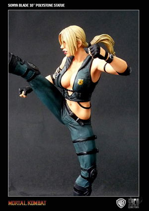 Mortal Kombat Sonya Blade Polystone Statue