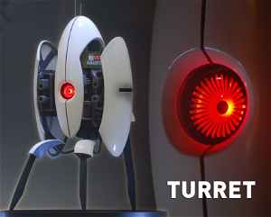 Gaming Heads Statue Portal 2: Turret