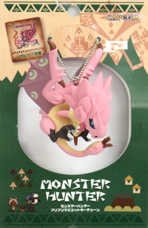 Capcom Monster Hunter Furifuri Mascot Key Chain: Rioreia Subspecies