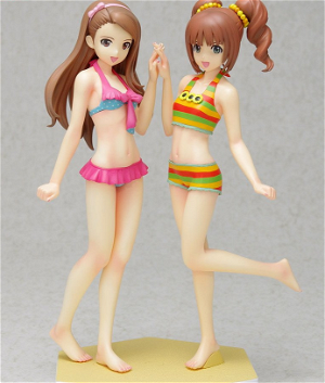 Beach Queens The Idolmaster 1/10 Scale Pre-Painted PVC Figure: Minase Iori & Takatsuki Yayoi [Limited Set Ver.]