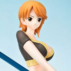 One Piece Figuarts Zero Non Scale Pre-Painted PVC Figure: Nami Battle Ver