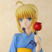 Fate/stay night 1/8 Scale Pre-Painted Figures : Saber: Yukata ver.