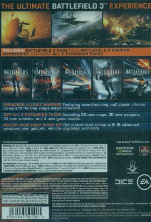 Battlefield 3 (Premium Edition) (English Version) (DVD-ROM)