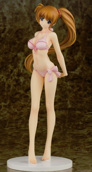 Beach Queens - Magical Record Lyrical Nanoha Force 1/6 Scale Pre-Painted PVC Figure: Takamachi Nanoha Swim Wear ver.