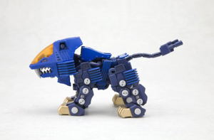 Zoids Non Scale Pre-Painted Plastic Model Kit: D-Style Shield Liger