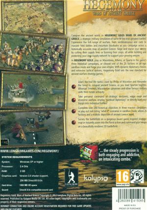 Hegemony Gold: Wars of Ancient Greece (DVD-ROM)