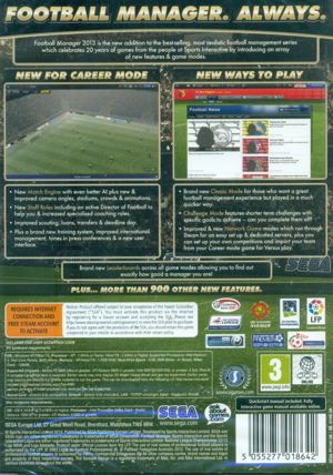 Football Manager 2013 (DVD-ROM)